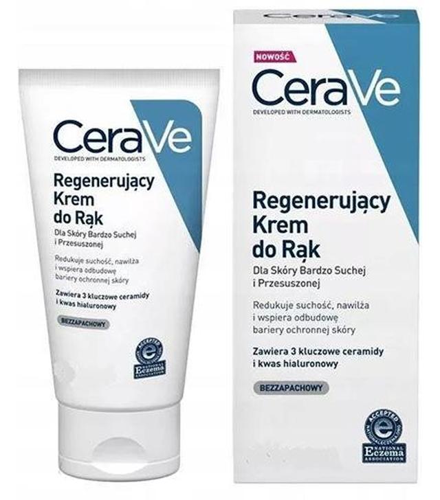 CeraVe Regenerujący Krem do rąk, 100 ml, cena, opinie, wskazania