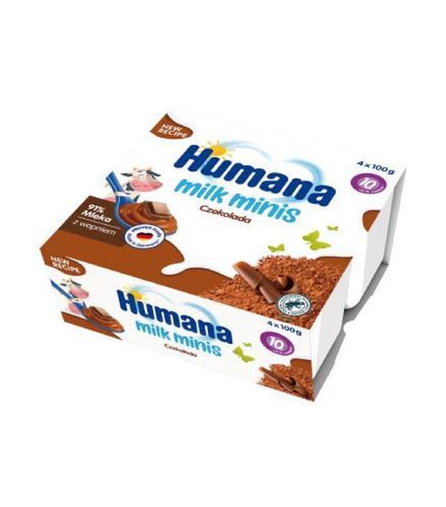 Humana Milk Minis Budyń czekolada od 10. miesiąca, 400 g - ważny do 2025-07-29