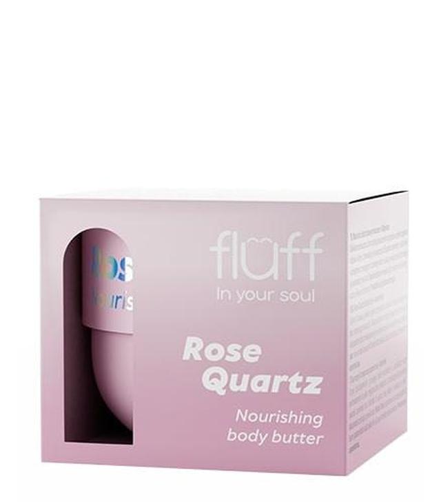 Fluff Masło do ciała z różowym kwarcem odżywcze, 150 ml