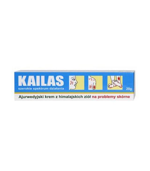 Kailas Ajurwedyjski krem z himalajskich ziół na problemy skórne, 20 g