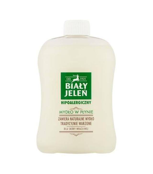 BIAŁY JELEŃ Hipoalergiczne mydło w płynie - 500 ml (zapas)   - ważny do 2025-09-30