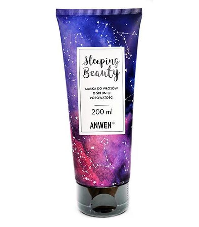 Anwen Sleeping Beauty Maska do włosów o średniej porowatości - 200 ml - cena, opinie, stosowanie