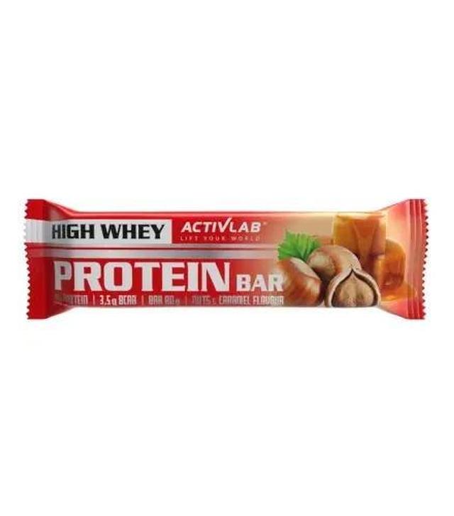 High Whey Protein Bar Baton orzechowo-karmelowy, 1 sztuka - ważny do 2025-01-31