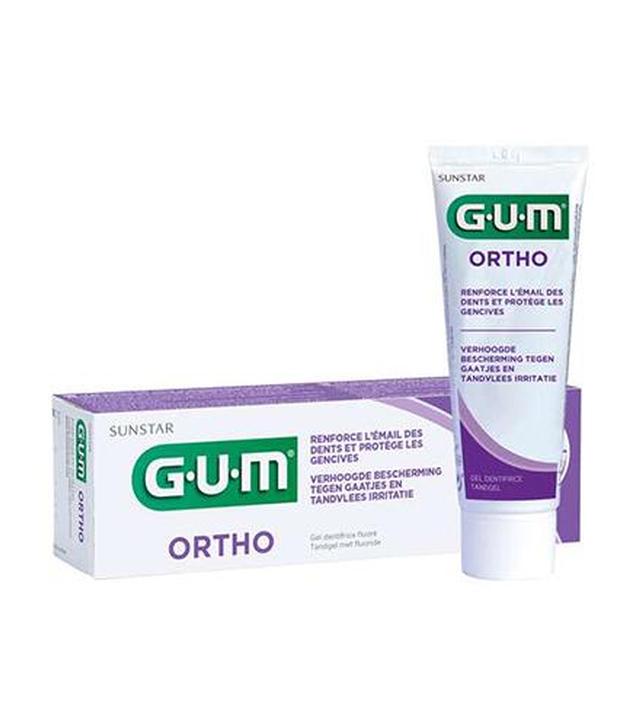 SUNSTAR GUM ORTHO Ortodontyczna pasta do zębów - 75 ml