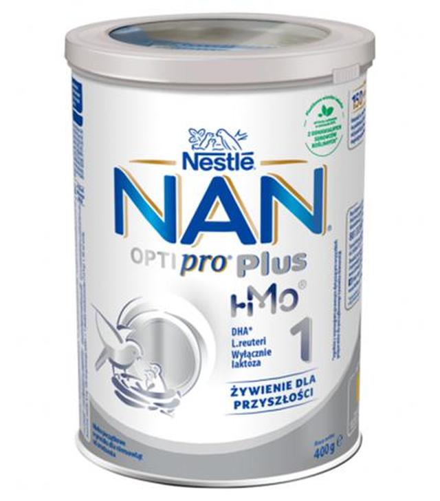 Nestle NAN OPTIPRO Plus 1 HM-O Mleko początkowe dla niemowląt od urodzenia, 400 g