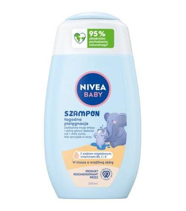 NIVEA BABY Szampon łagodna pielęgnacja, 200 ml