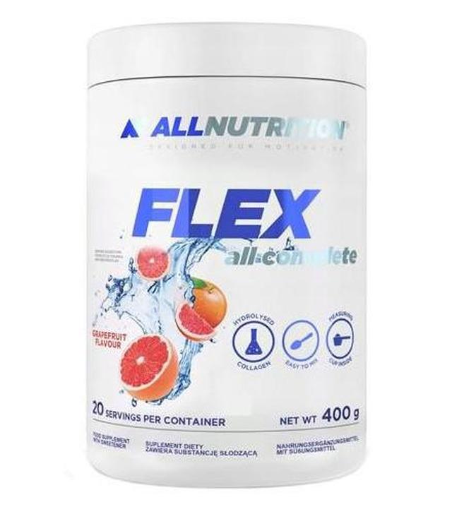 AllNutrition Flex all complete o smaku grejpfruta, 400 g, cena, opinie, składniki - ważny do 2025-10-31