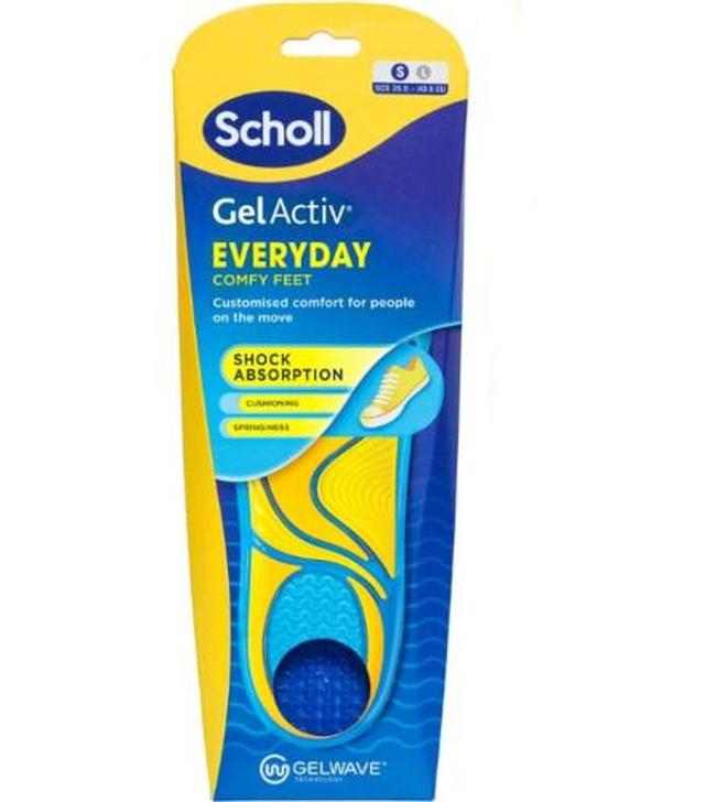 Scholl GelActiv Everyday Wkładki do butów damskie S 1 para