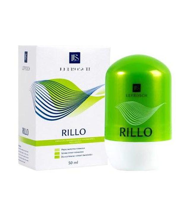 RILLO Emulsja zapobiegająca nadmiernej potliwości - 50 ml