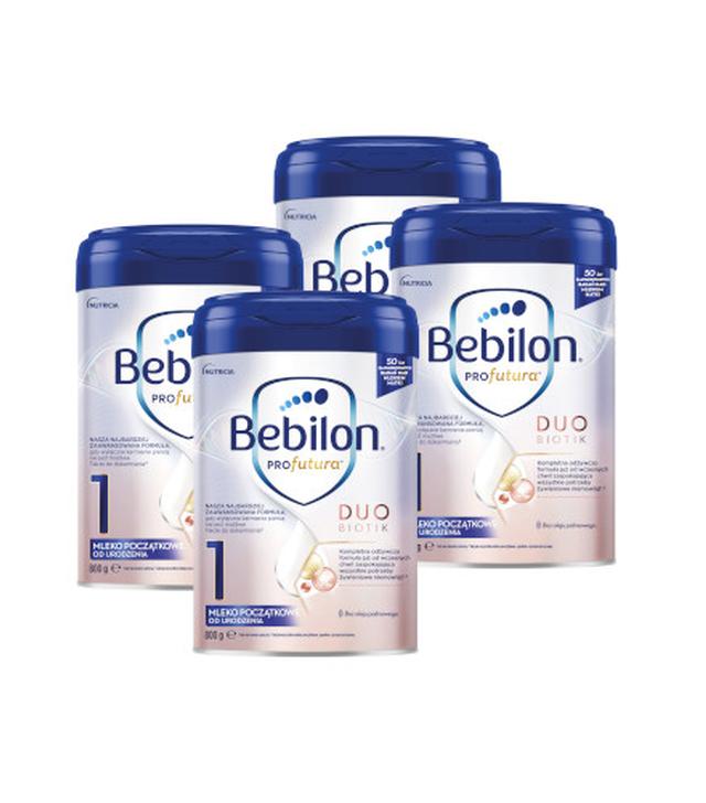 Bebilon PROfutura DuoBiotik 1, mleko początkowe od urodzenia, 4 x 800 g