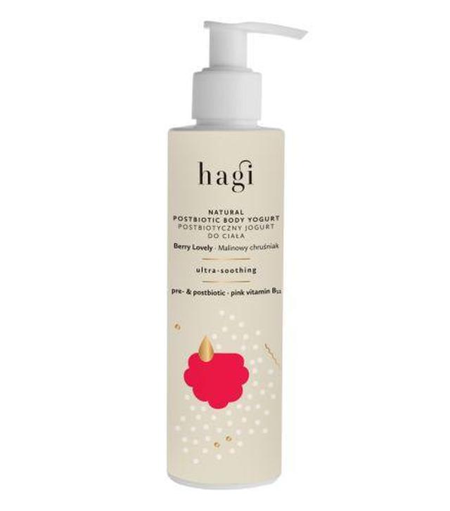 Hagi Probiotyczny jogurt do ciała ultra kojący Malinowy Chruśniak, 200 ml