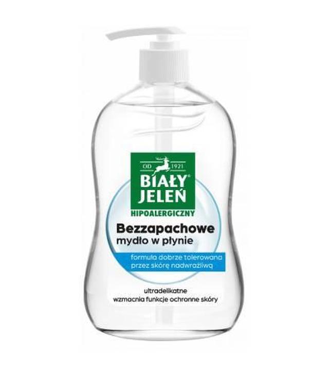 Biały Jeleń Hipoalergiczny, Mydło w płynie ultradelikatne, bezzapachowe, 300 ml