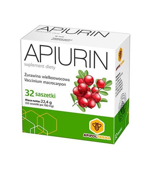 Apiurin - 32 sasz. - Zdrowie układu moczowe - cena, opinie, wskazania