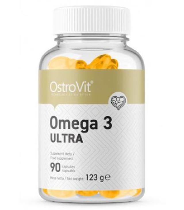 OstroVit Omega 3 Ultra - 90 kaps. - cena, opinie, składniki