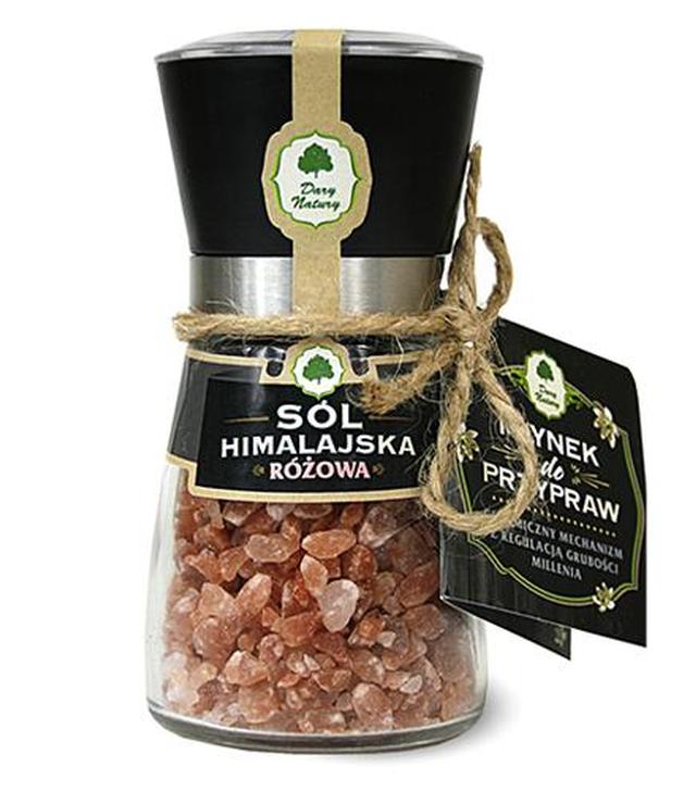 Dary Natury Sól himalajska różowa, 180 g, cena, opinie, skład - ważny do 2025-10-04