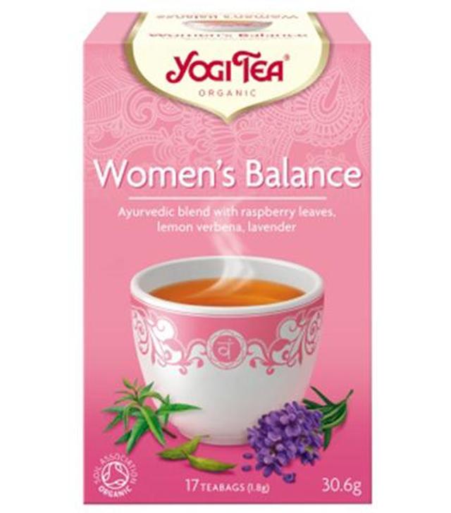 Yogi Tea Organic WOMEN'S BALANCE Dla kobiety: Harmonia BIO - 17 saszetek
