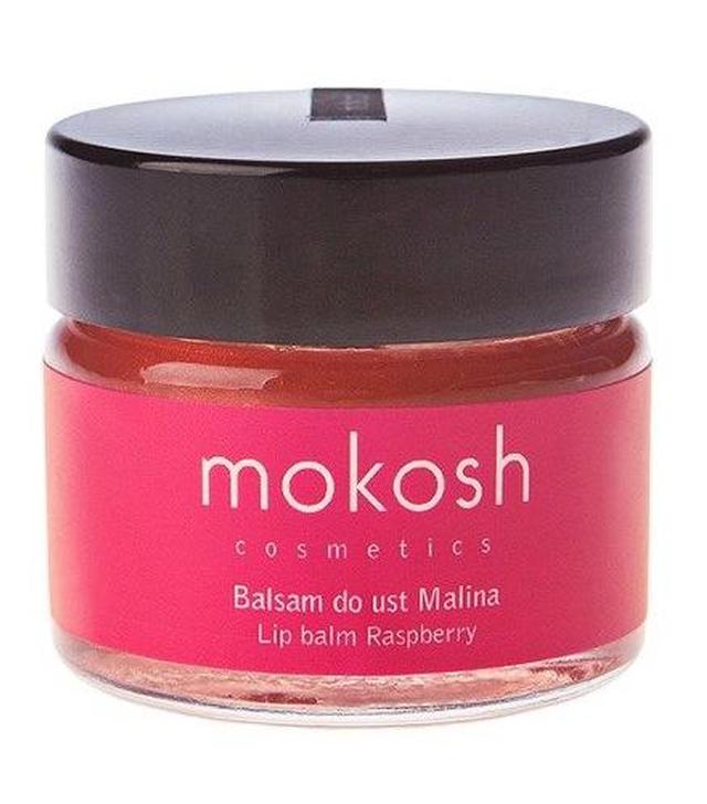 Mokosh Balsam do ust Malina - 15 ml - cena, opinie, właściwości