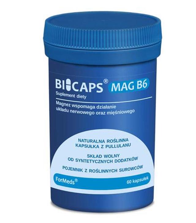 BICAPS MAG B6, 60 kapsułek