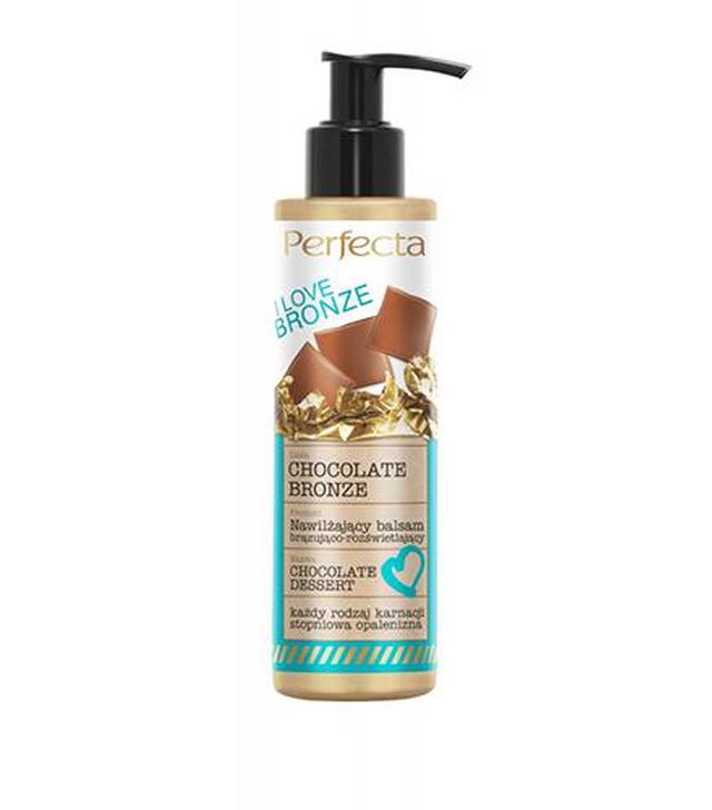 Perfecta Nawilżający Balsam brązująco-rozświetlający Chocolate Dessert, 195 ml, cena, opinie, skład  - ważny do 2025-04-30