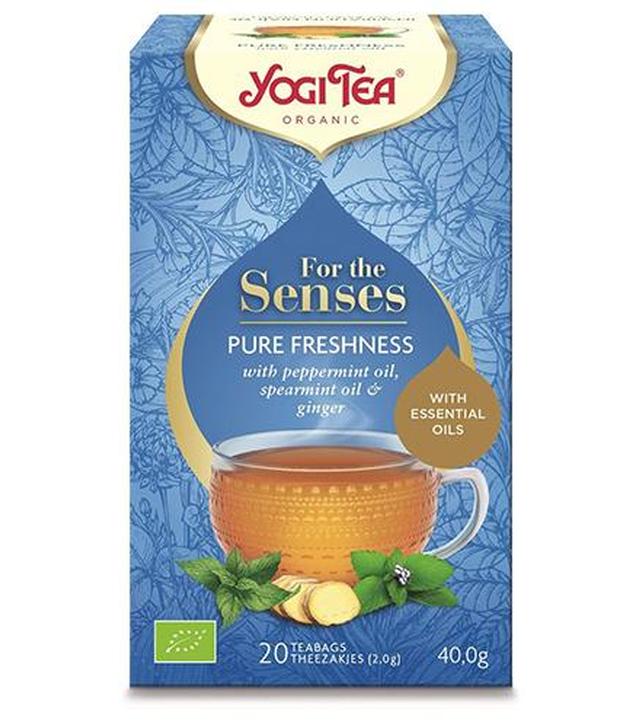 Yogi Tea For the Senses Herbata Fresh Inspiration Czysta świeżość BIO, 17 saszetek