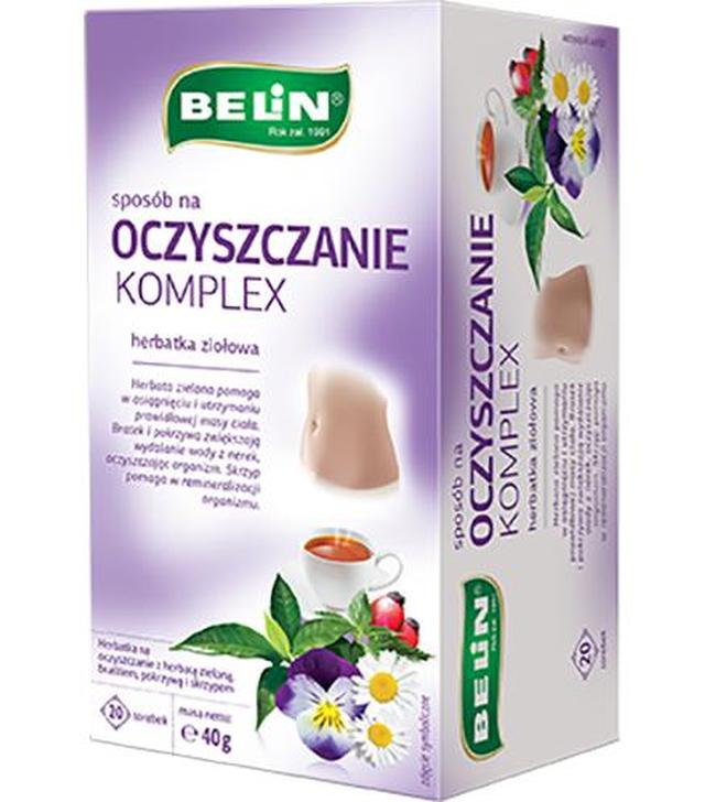 Belin Sposób na oczyszczanie komplex, 20 x 2 g - ważny do 2025-01-31