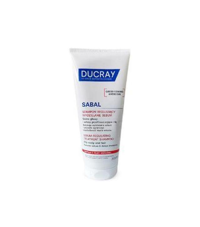 Ducray Sabal, Szampon regulujący wydzielanie sebum, 200 ml