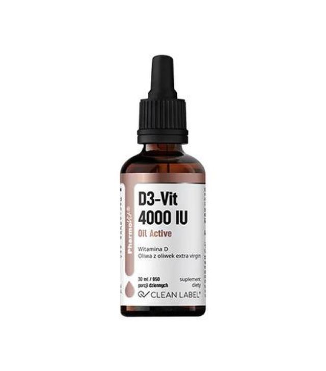 Pharmovit D3-Vit 4000 IU Oil Active, 30 ml