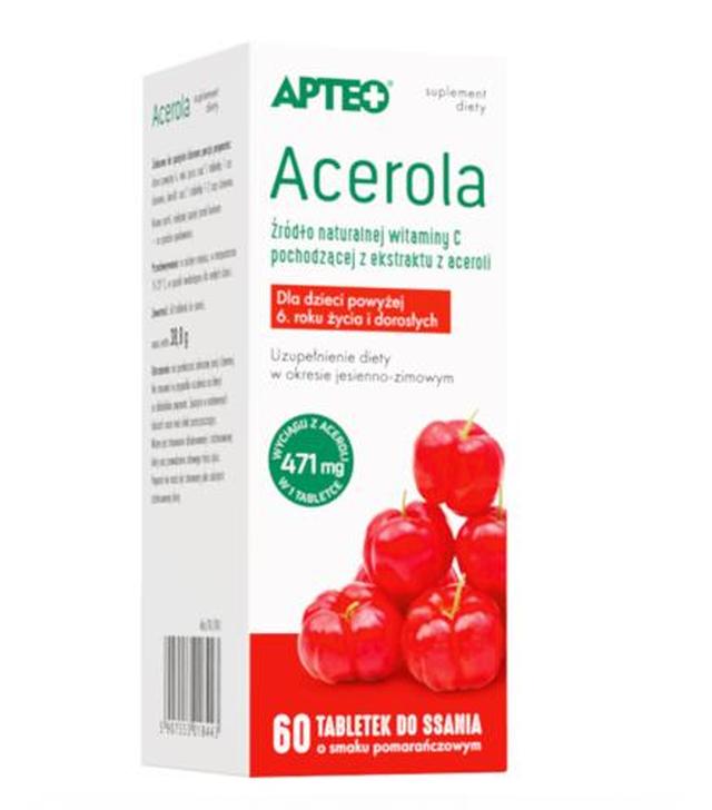 Acerola, 60 tabletek do ssania