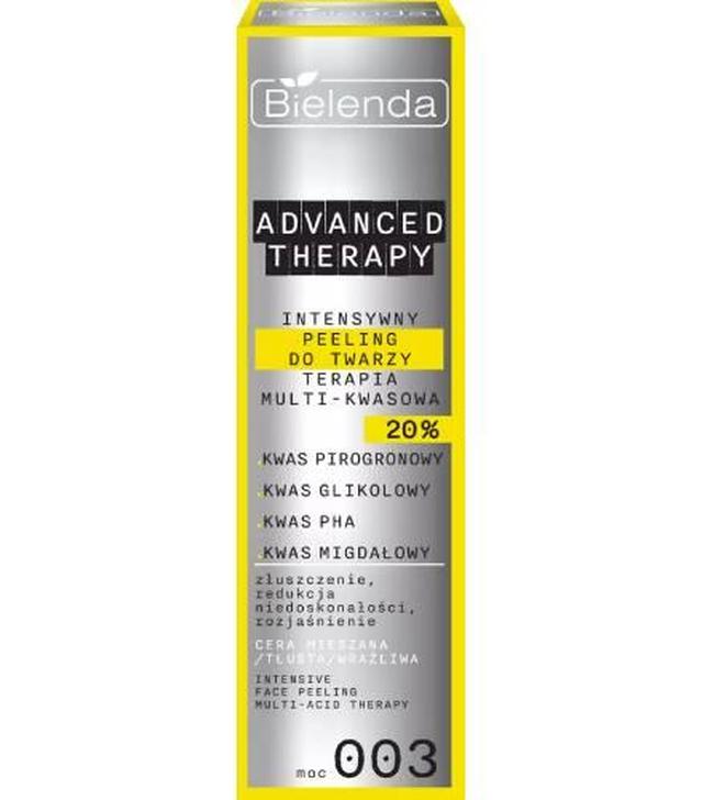 Bielenda Advanced Therapy, Peeling do twarzy intensywny, 30 ml
