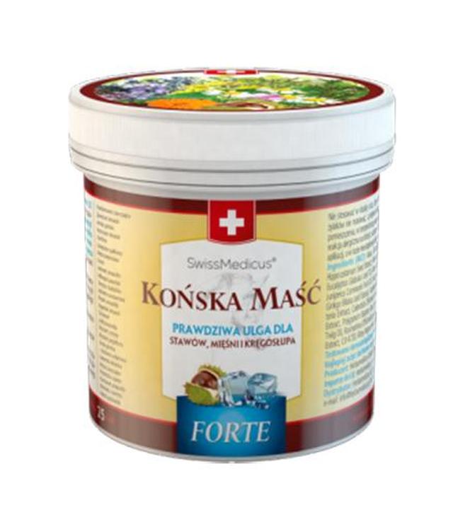 Herbamedicus Końska Maść Forte Balsam chłodzący - 500 ml - cena, opinie, wskazania