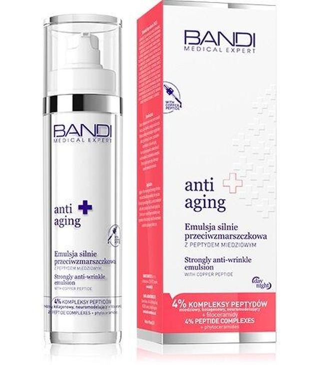 Bandi Cosmetics Emulsja silnie przeciwzmarszczkowa z peptydem miedziowym, 50 ml