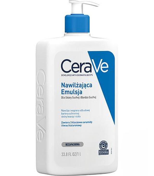 CeraVe Nawilżająca emulsja do skóry suchej i bardzo suchej, 1000 ml