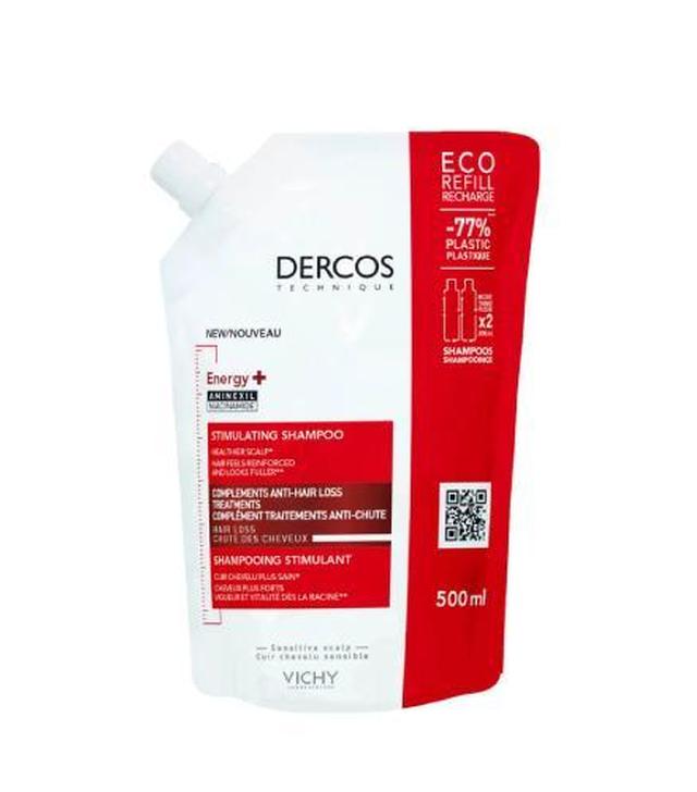 Vichy Dercos Energy+ Shampoo Eco Refill, 500 ml