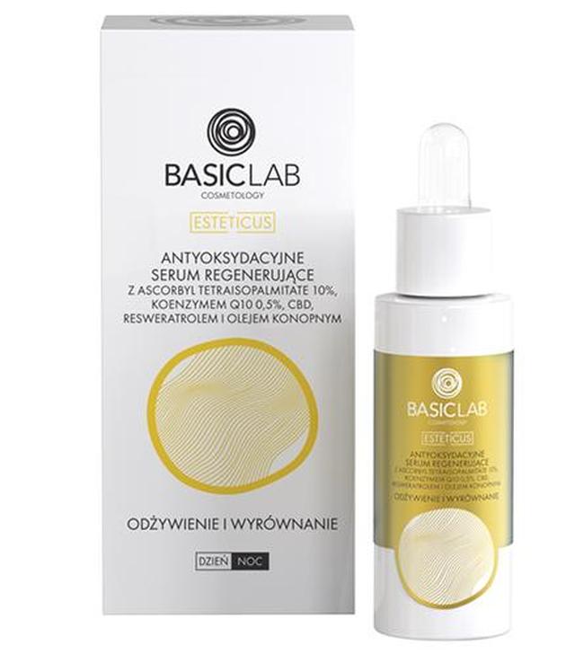 Basiclab Esteticus antyoksydacyjne serum regenerujące odżywienie i wyrównanie, 30 ml