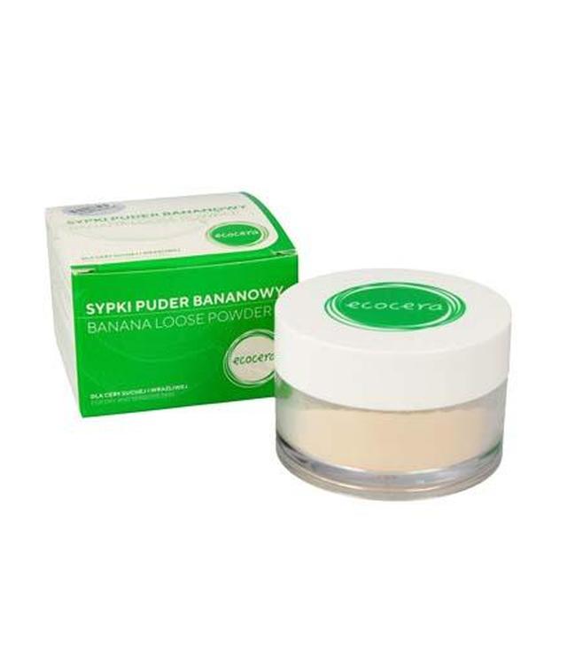 ECOCERA SYPKI PUDER BANANOWY - 8 g - lekka formuła - cena, właściwości, opinie
