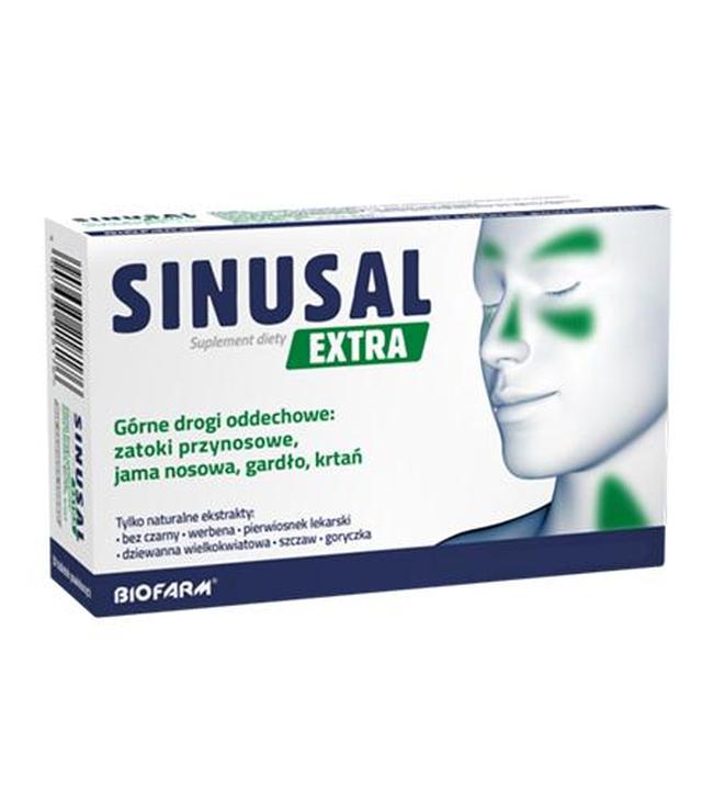 Sinusal Extra, 60 tabletek powlekanych