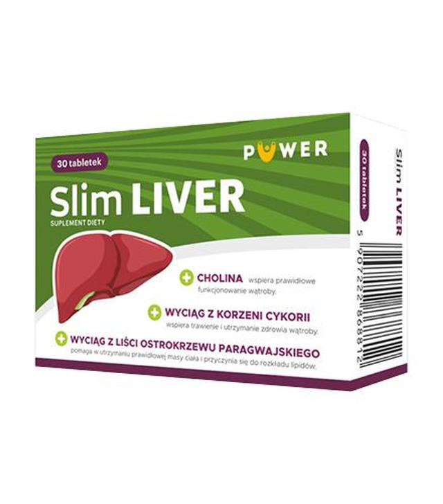 Puwer Slim Liver, 30 tabl., cena, opinie, właściwości