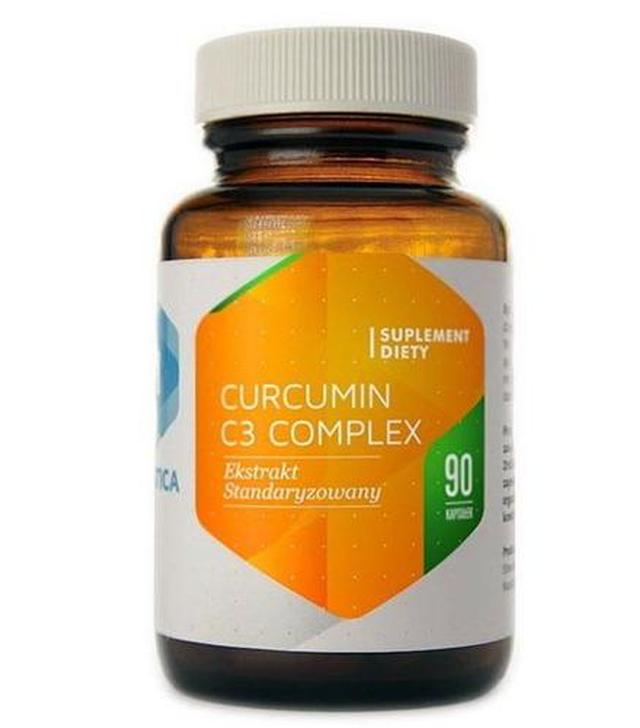 Hepatica Curcumin C3 Complex - 90 kaps. - cena, opinie, właściwości