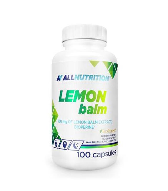 Allnutrition Lemon Balm, 100 kapsułek