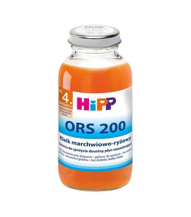 HIPP ORS 200 Kleik marchwiowo-ryżowy po 4. miesiącu - 200 ml