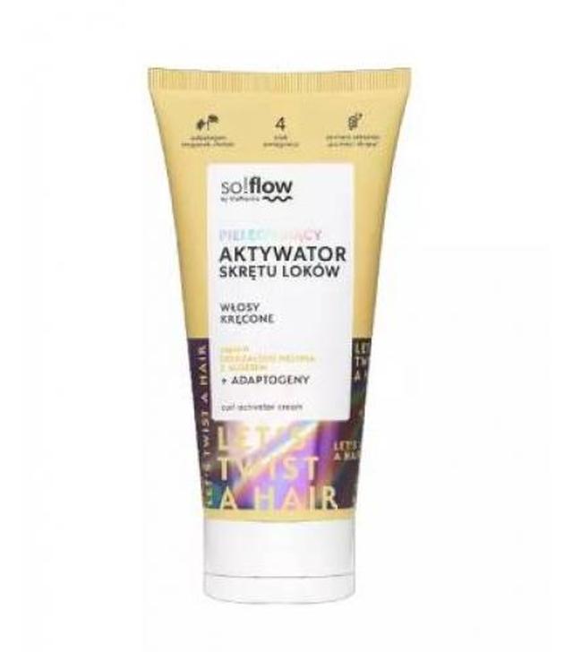 So!Flow, Aktywator skrętu loków, melon i aloes, 150 ml