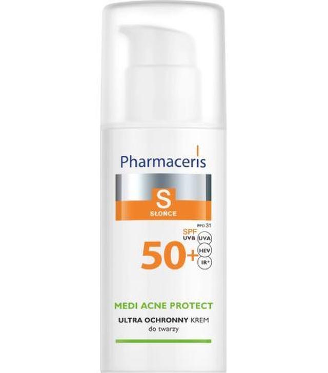 Pharmaceris S MEDI ACNE PROTECT ULTRA OCHRONNY KREM do twarzy i okolic oczu SPF 50+, 50 ml