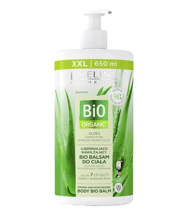 Eveline Cosmetics Bio Organic Ujędrniająco-nawilżająco balsam do ciała, 650 ml, cena, opinie, właściwości
