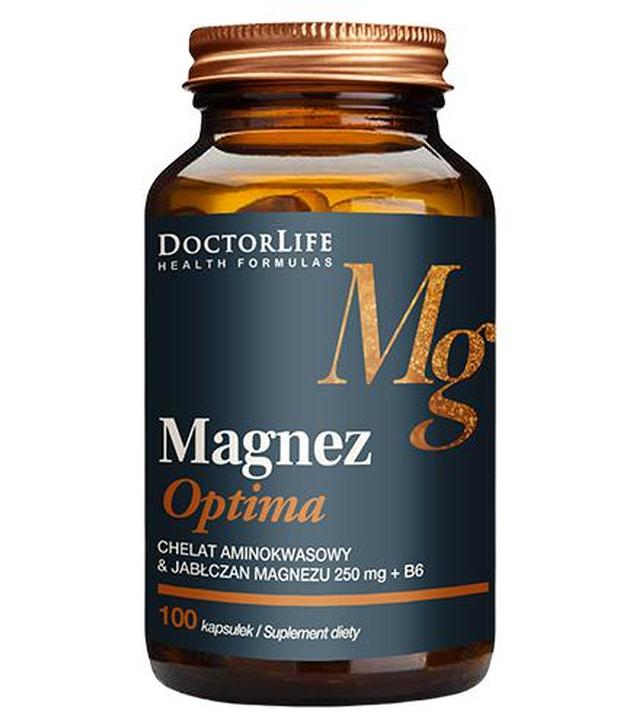 Doctor Life Magnez Optima - 100 kaps. - cena, opinie, wskazania
