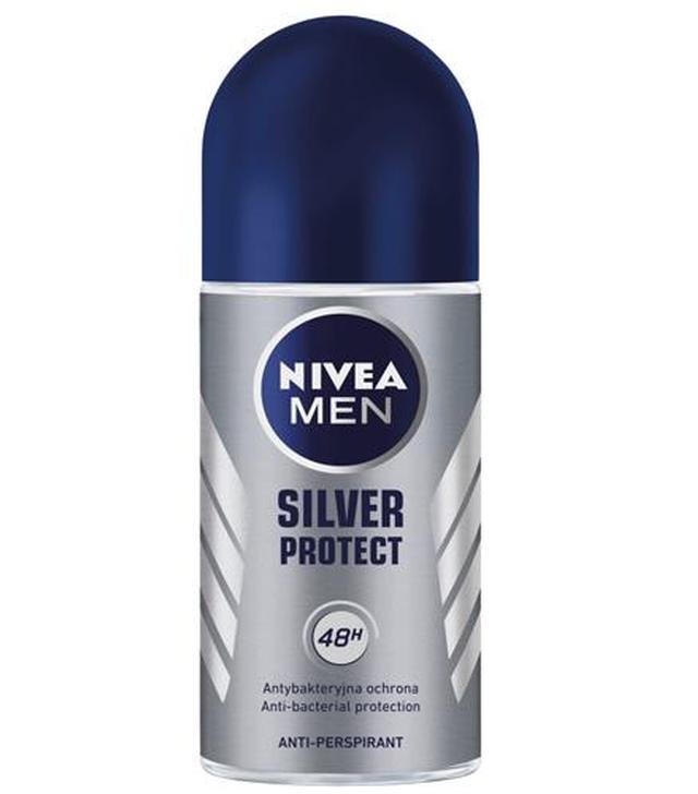 NIVEA MEN SILVER PROTECT Antyperspirant w kulce 48h - 50 ml - cena, opinie, właściwości