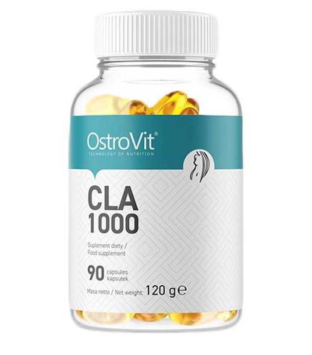 OstroVit CLA 1000 mg - 90 kaps. - cena, opinie, dawkowanie