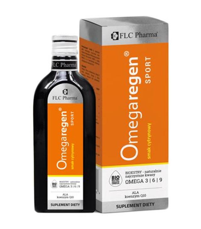 Omegaregen Sport smak cytrynowy - 250  - cena, opinie, właściwości
