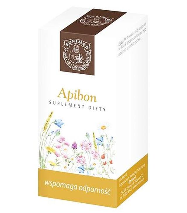 Apibon - 60 kaps. - propolis i pyłek pszczeli - cena, wskazania