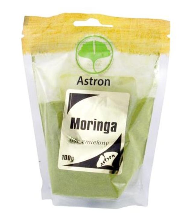 Astron Moringa liście mielone, 100 g  - ważny do 2025-01-31