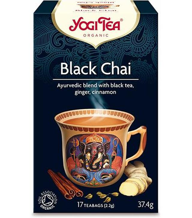 Yogi Tea Organic BLACK CHAI Czarny Czaj BIO - 17 sasz. - cena, opinie, stosowanie